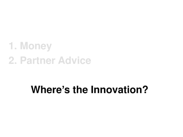 Innovating VC with Platform and Community - Page 18